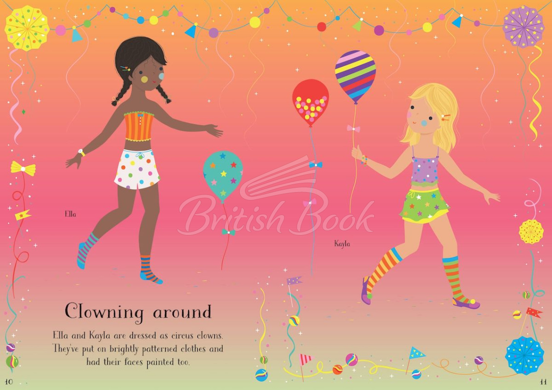 Книга Little Sticker Dolly Dressing: Carnival зображення 3