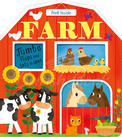 Книга Peek Inside: Farm изображение
