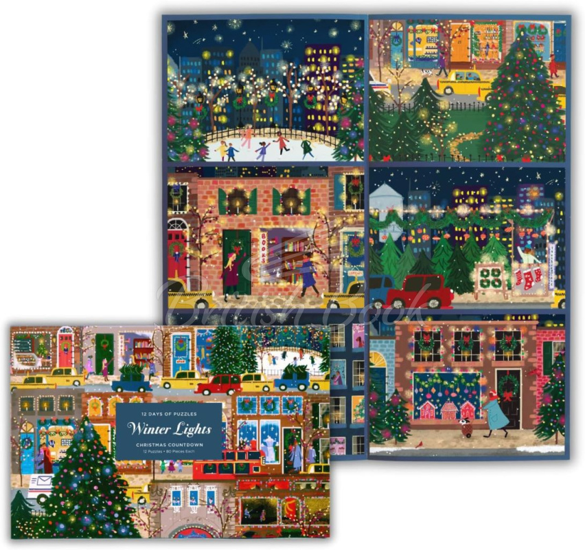 Пазл Joy Laforme Winter Lights 12 Days of Puzzles: Christmas Countdown изображение 1