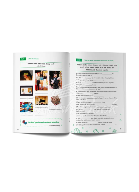 Книга Langlover Workbooks Level С1 The Devil Wears Prada зображення 1