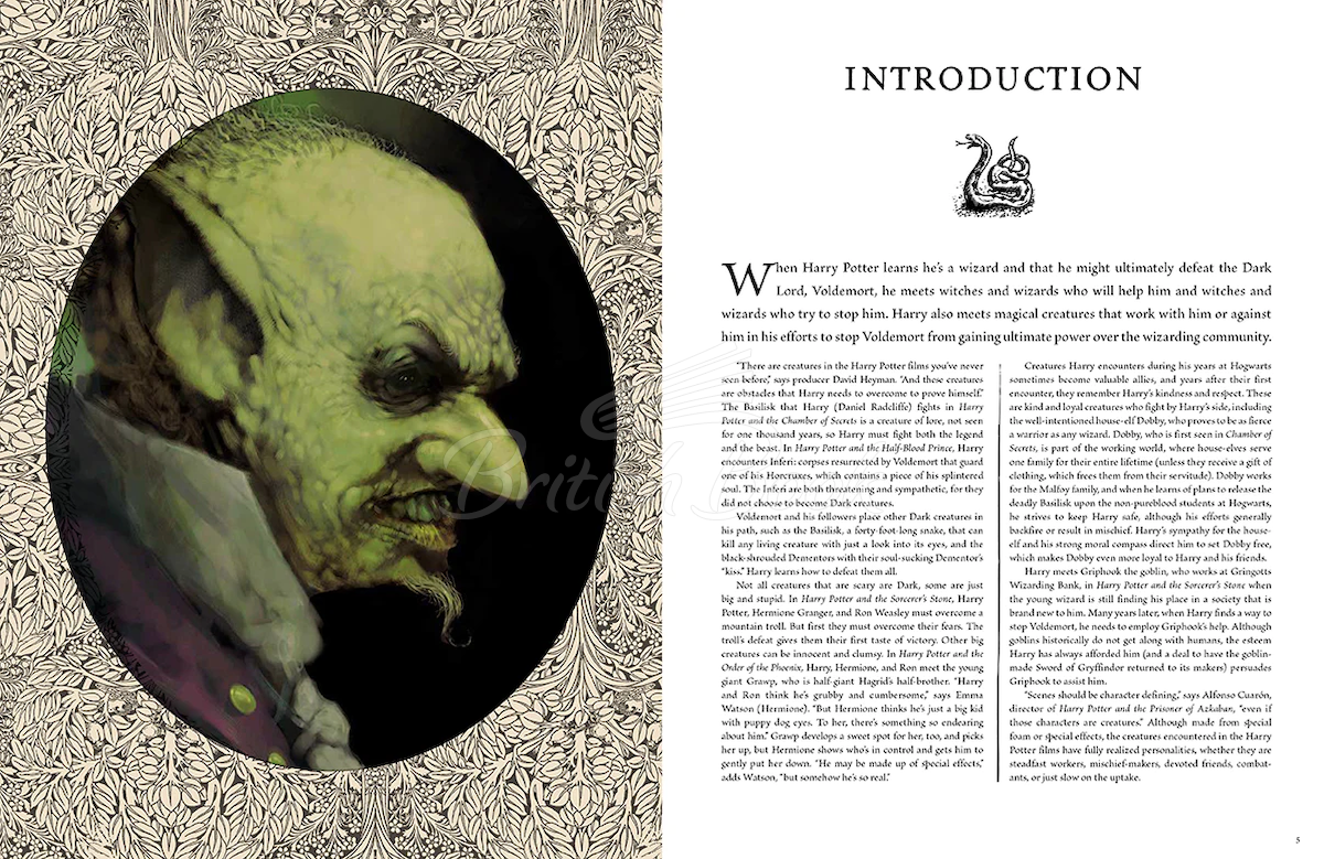 Книга Harry Potter: The Film Vault Volume 9: Goblins, House-Elves, and Dark Creatures изображение 1
