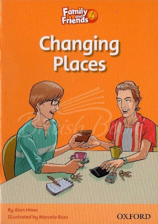 Книга для читання Family and Friends 4 Reader D Changing Places зображення