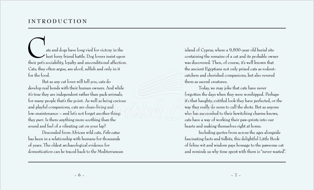 Книга The Little Book of Cats изображение 2