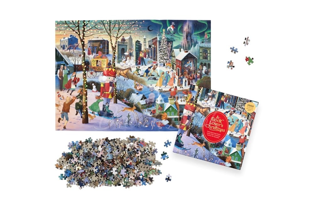 Пазл A Book Lover's Christmas: A Jigsaw Puzzle зображення 3