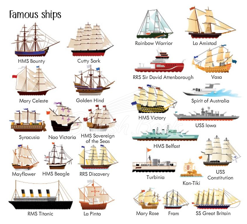 Книга 199 Ships and Boats зображення 1