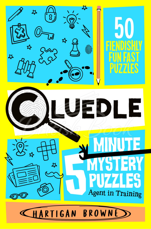 Книга Cluedle: 5 Minute Mystery Puzzles зображення