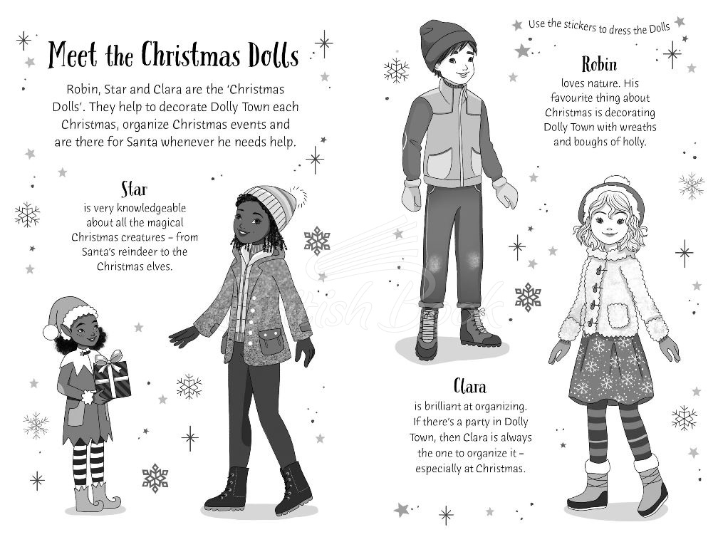 Книга A Sticker Dolly Story: Christmas Mystery изображение 1