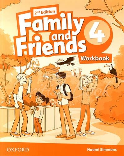 Рабочая тетрадь Family and Friends 2nd Edition 4 Workbook изображение