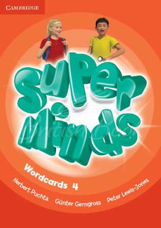 Картки Super Minds 4 Wordcards зображення