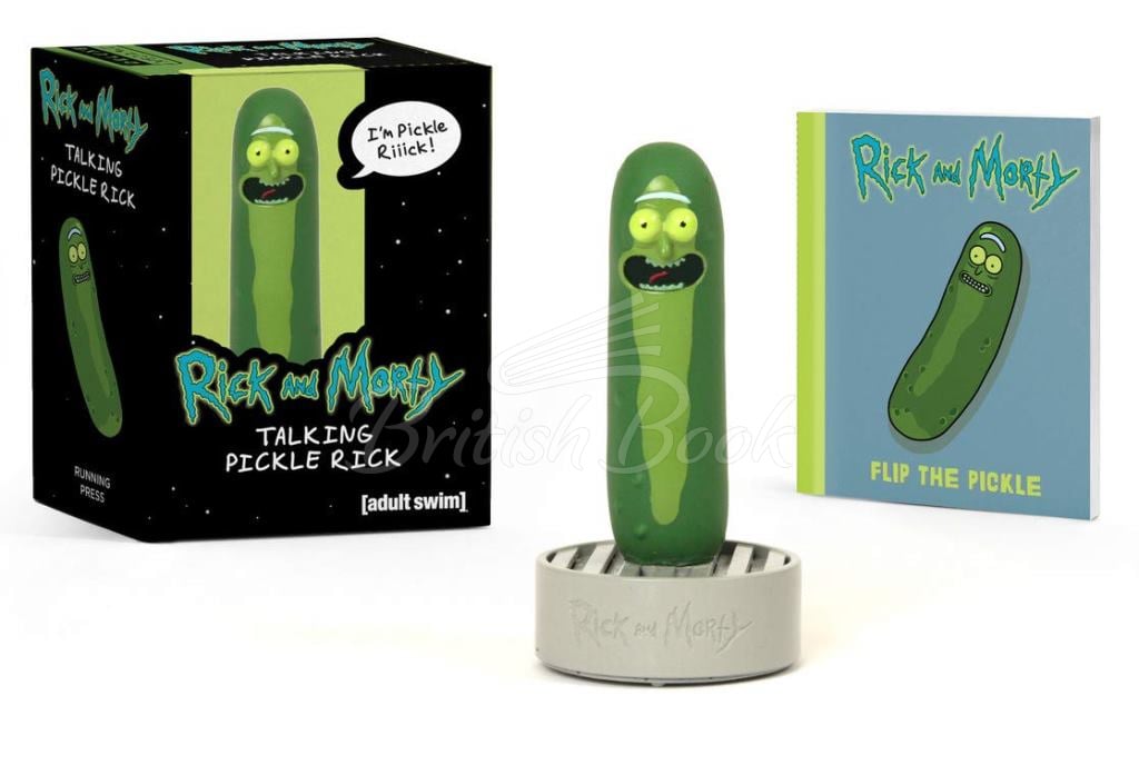 Мини-модель Rick and Morty: Talking Pickle Rick изображение 1