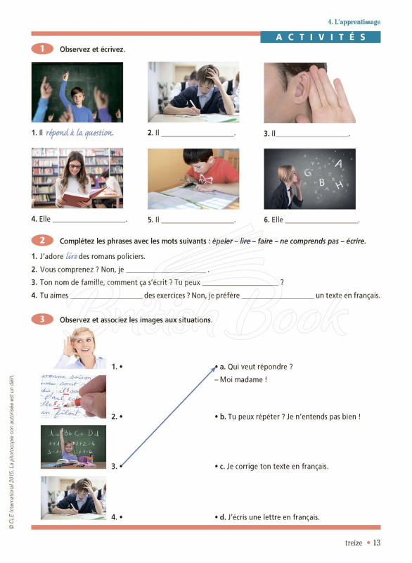 Книга с диском Vocabulaire Progressif du Français Débutant Complet изображение 10