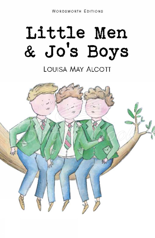Книга Little Men and Jo's Boys зображення