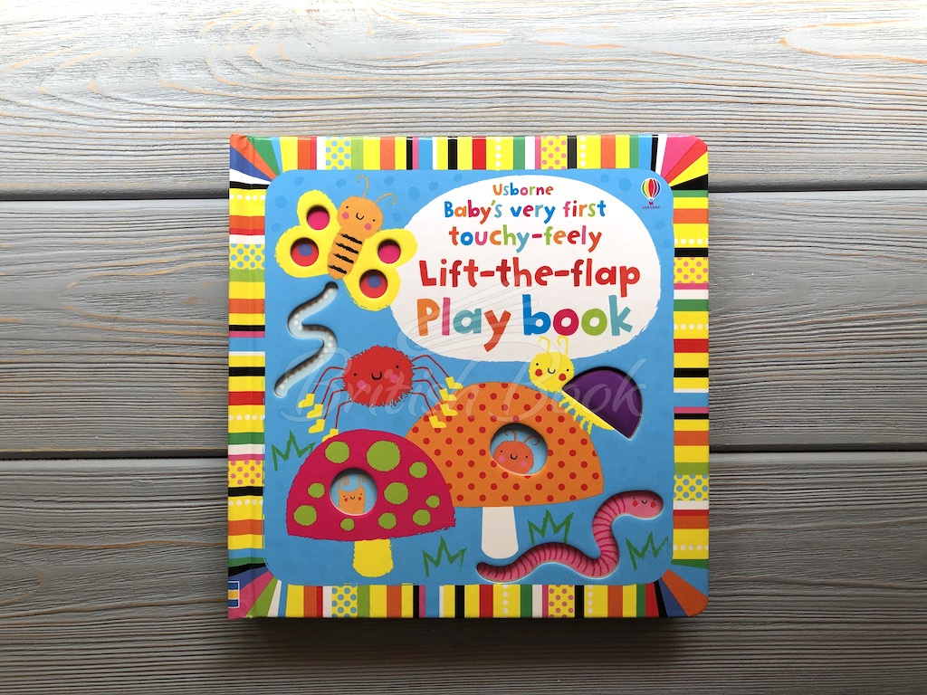 Книга Baby's Very First Touchy-Feely Lift-the-Flap Playbook зображення 1
