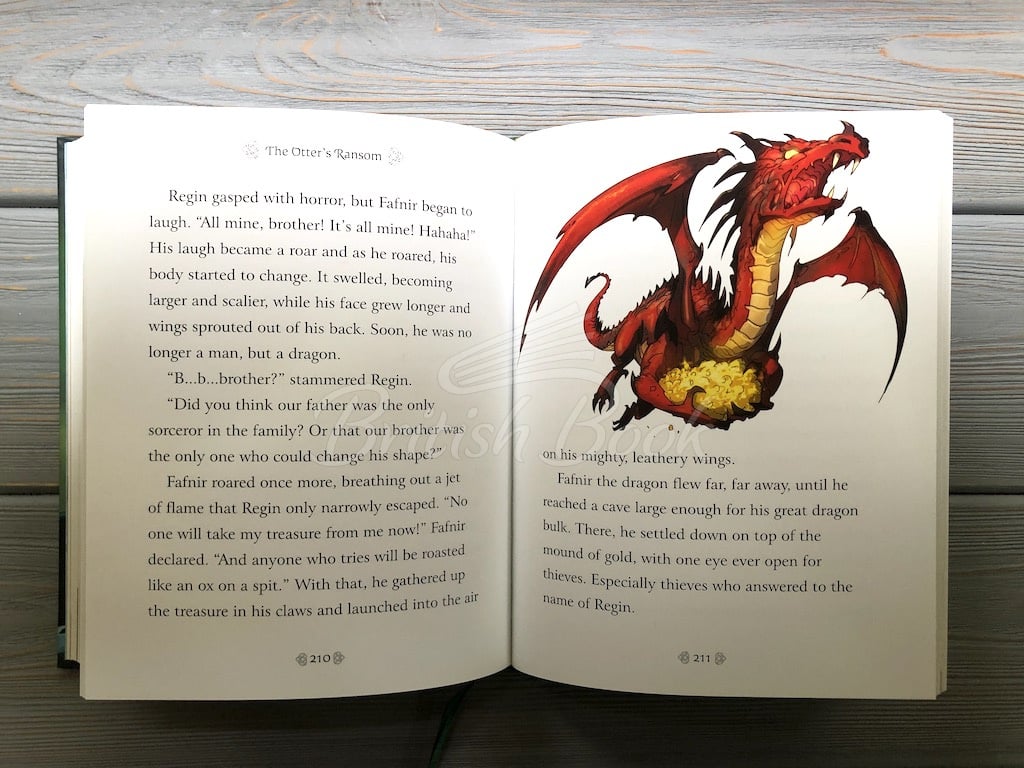 Книга Illustrated Norse Myths зображення 7