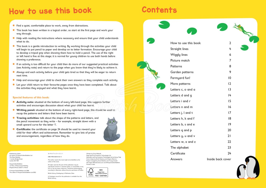 Книга Collins Easy Learning Preschool: Writing (Ages 3-5) зображення 1