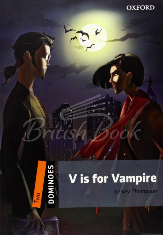 Книга Dominoes Level 2 V is for Vampire зображення