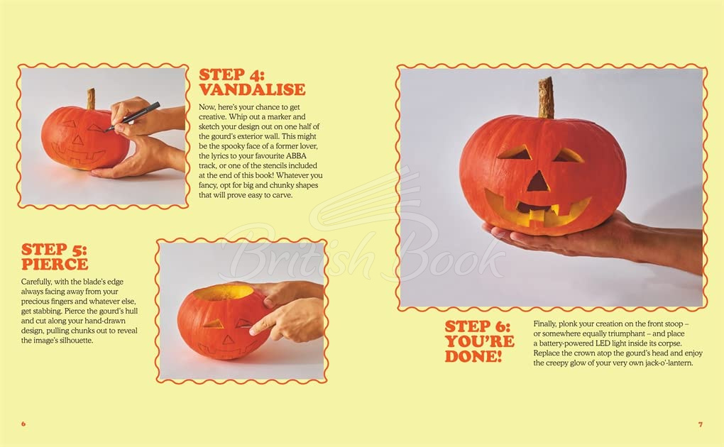 Книга Oh My Gourd! How to Carve a Pumpkin plus 29 Other Fun Halloween Activities изображение 2