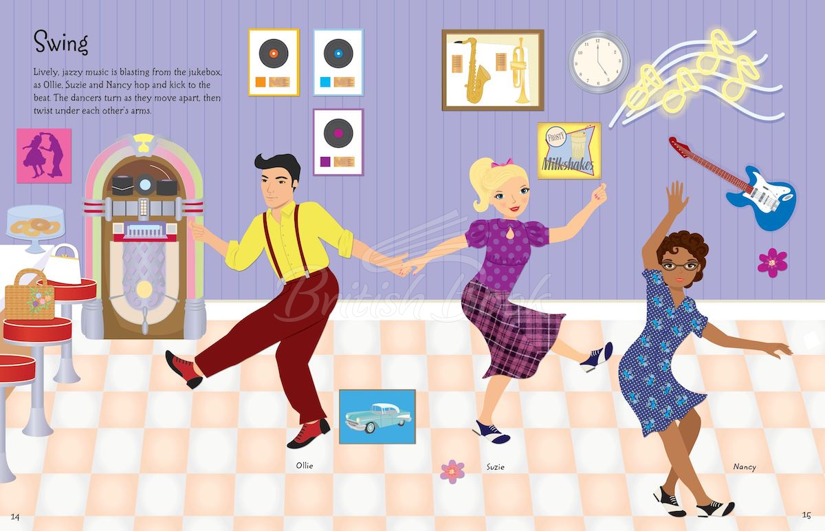 Книга Sticker Dolly Dressing: Dancers зображення 3
