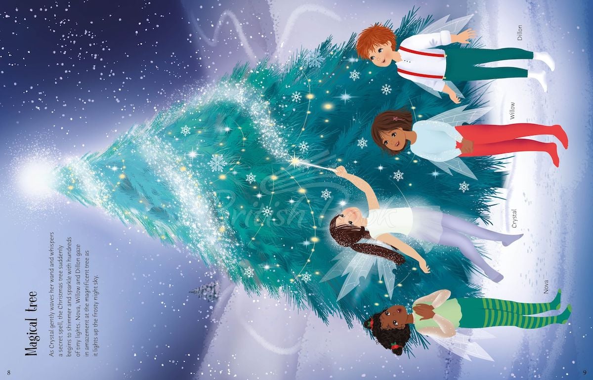 Книга Sticker Dolly Dressing: Christmas Fairies изображение 6