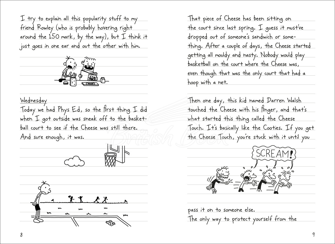 Книга Diary of a Wimpy Kid (Book 1) зображення 4