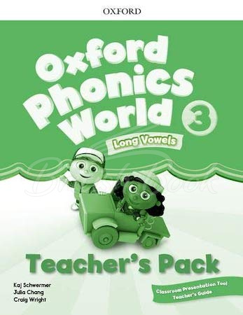 Книга для вчителя Oxford Phonics World 3 Teacher's Pack with Classroom Presentation Tool зображення