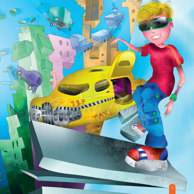 Книга The Thinking Train Readers Unreal School with e-zonekids изображение 4