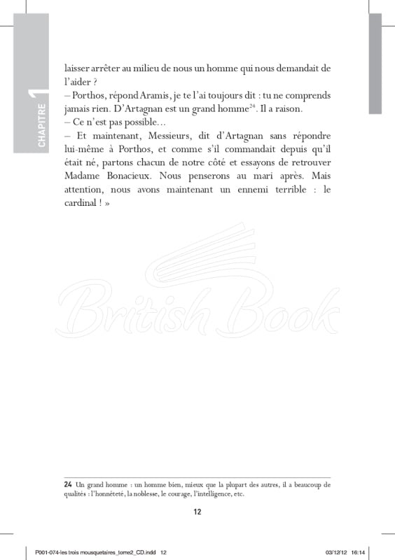 Книга Lire en Français Facile Niveau A2 Les Trois Mousquetaires Tome 2: Au service de la reine изображение 8