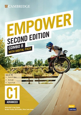 Підручник і робочий зошит Cambridge Empower Second Edition C1 Advanced Combo B with Digital Pack зображення