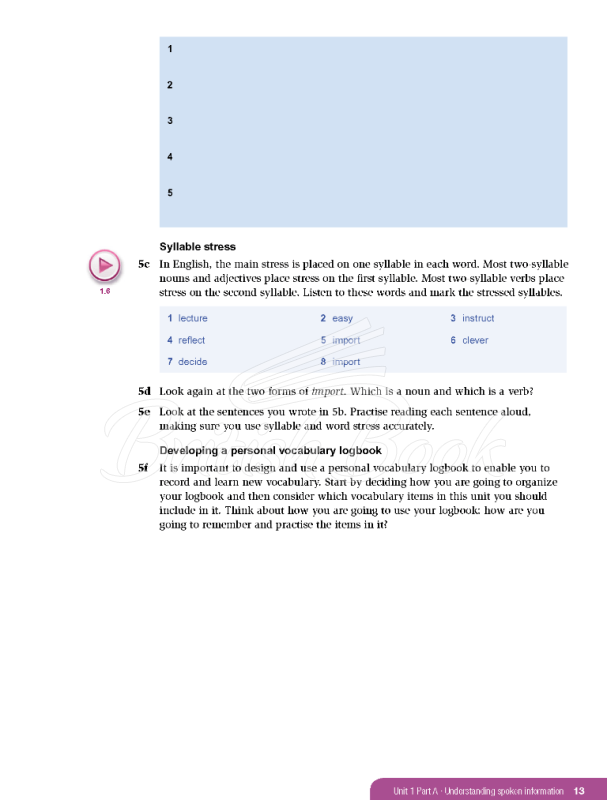 Учебник Language for Study 1 with Downloadable Audio изображение 9