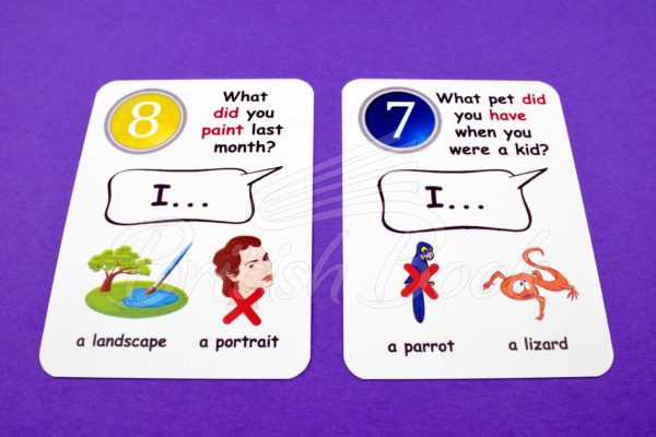 Карточки Fun Card English: Past Simple изображение 4