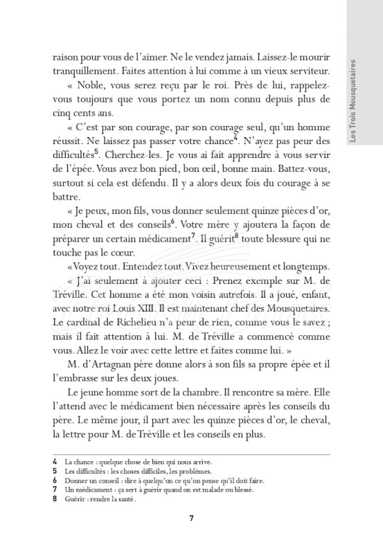 Книга Lire en Français Facile Niveau A2 Les Trois Mousquetaires Tome 1: Au service du roi изображение 3