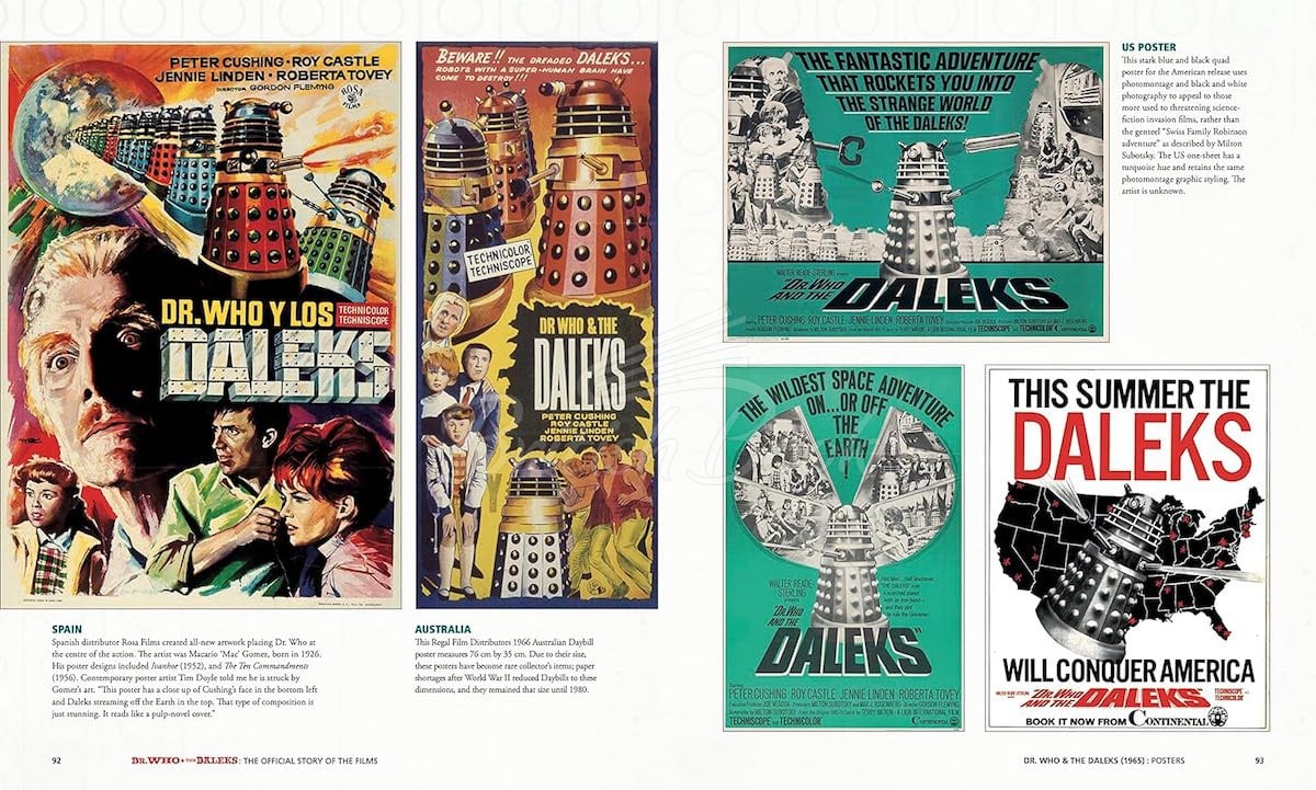 Книга Dr. Who and The Daleks: The Official Story of the Films изображение 5