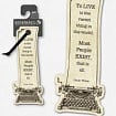 Academia Bookmarks: Typewriter