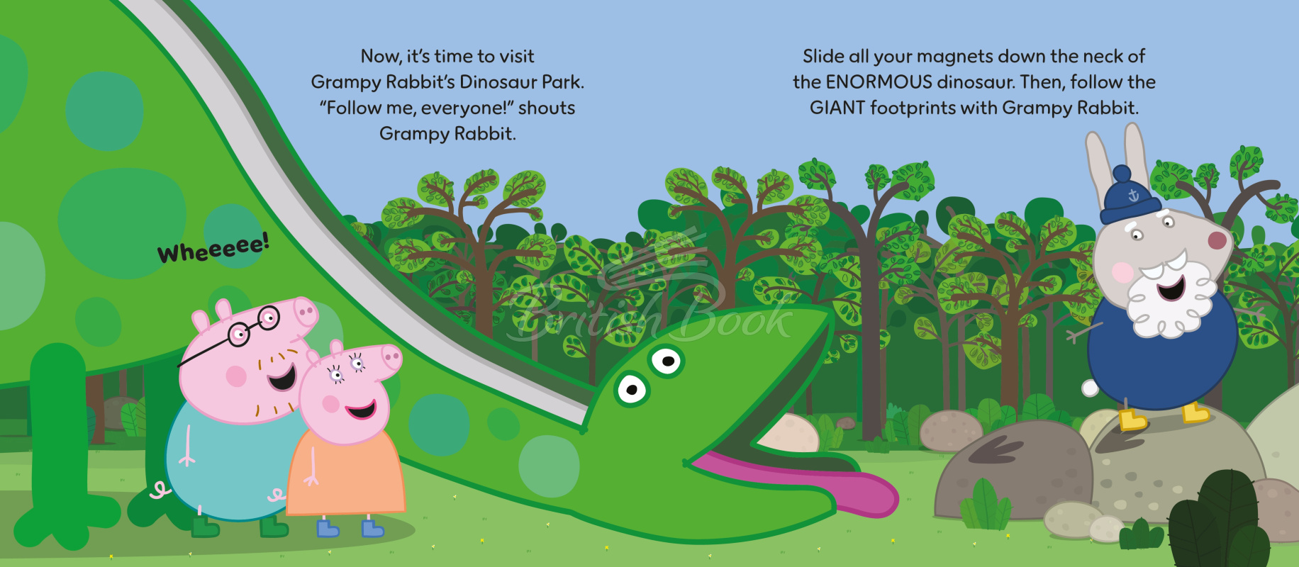 Книга Peppa Pig: Peppa's Dinosaur Adventure: Magnet Book изображение 3