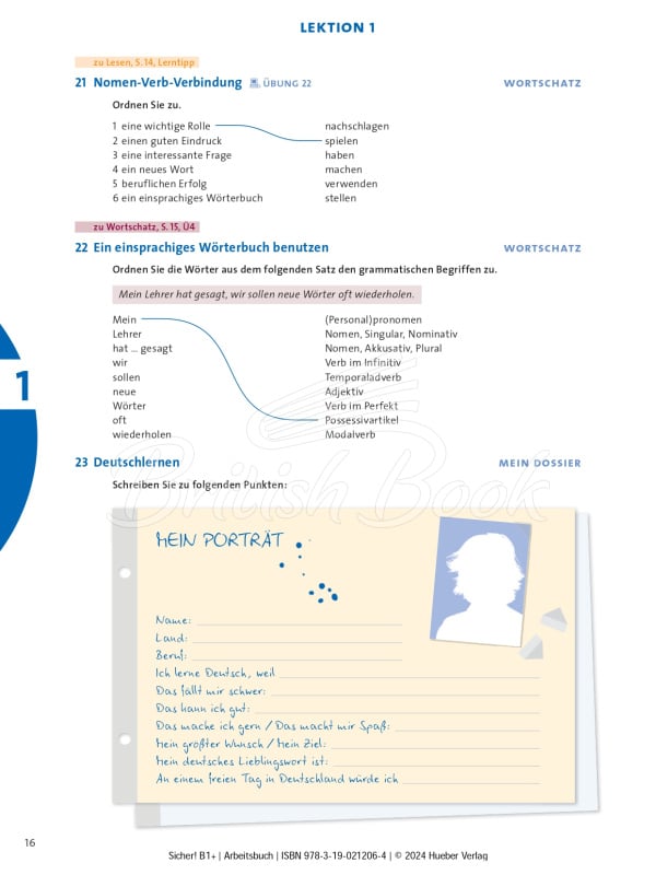 Робочий зошит Sicher! B1+ Arbeitsbuch mit Audios online зображення 14