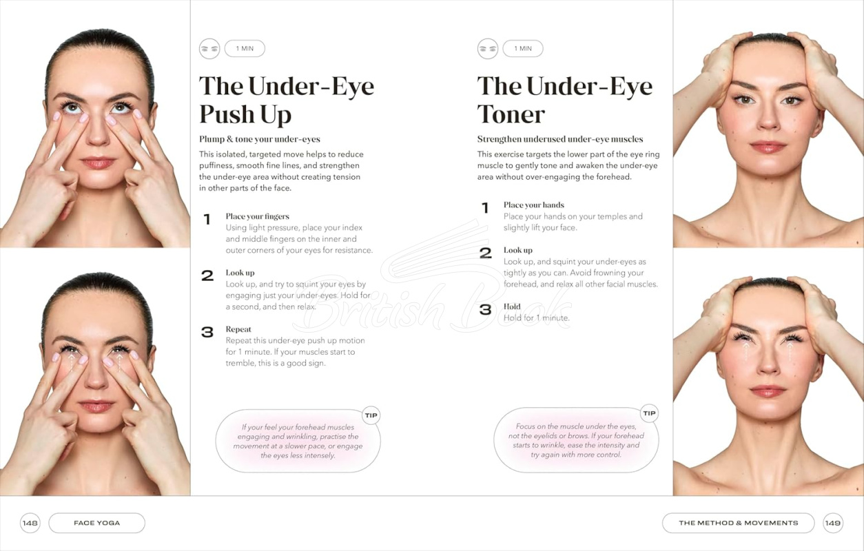 Книга Face Yoga: Sculpt, Lift & Tone in Just 10 Minutes a Day изображение 5