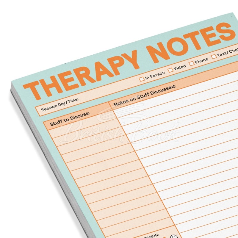 Папір для нотаток Therapy Notes Pad (Pastel Version) зображення 1