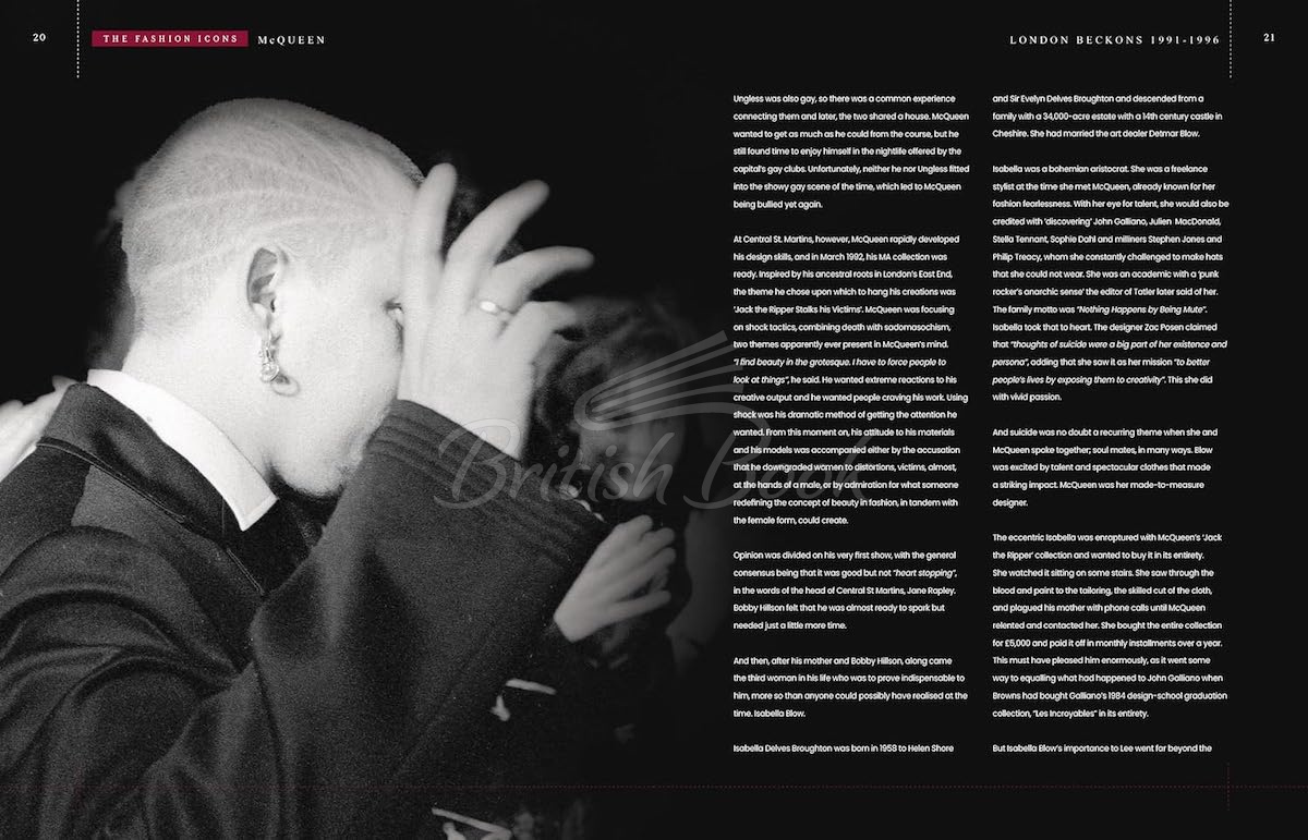 Книга The Fashion Icons: Alexander McQueen зображення 5