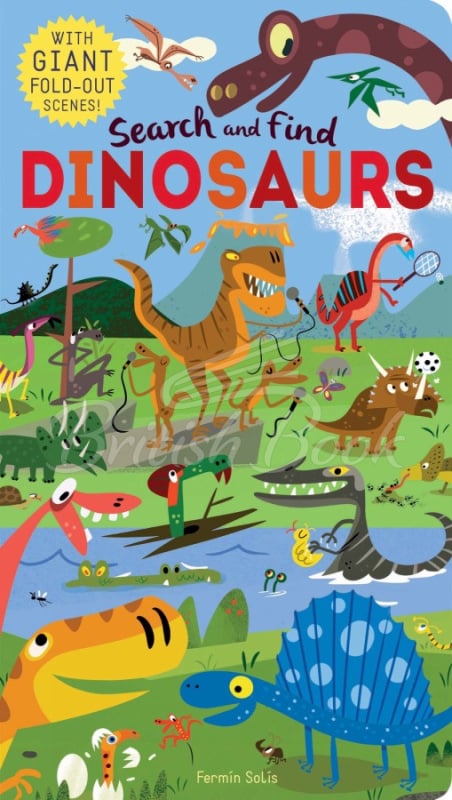 Книга Search and Find: Dinosaurs зображення