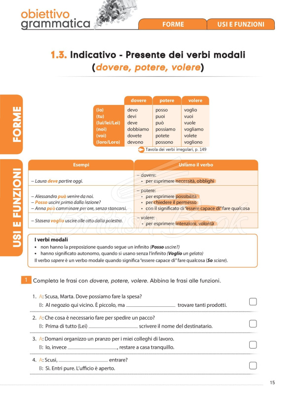 Підручник Obiettivo Grammatica 1 Livello A1-A2 зображення 13