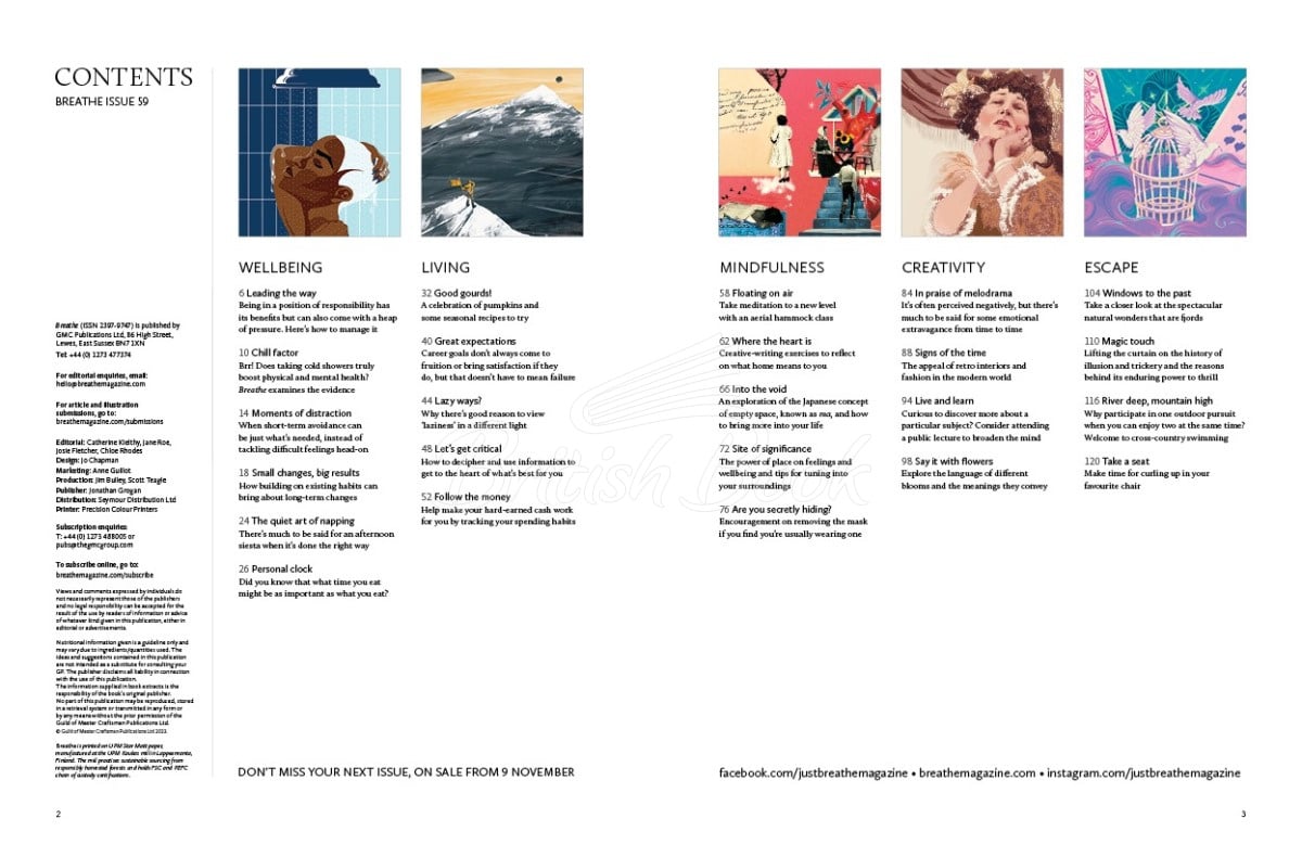 Журнал Breathe Magazine Issue 59 зображення 1