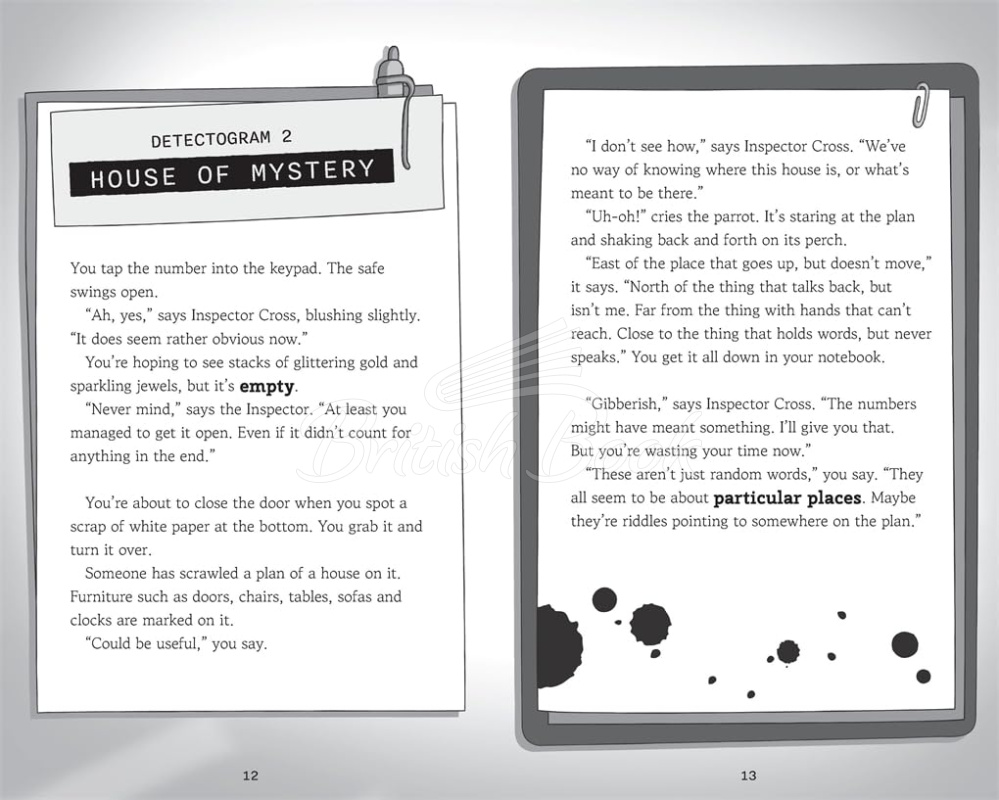 Книга Detectograms: The Parrot Who Knew Too Much: Over 45 Mystery Puzzles for Kids to Crack зображення 3