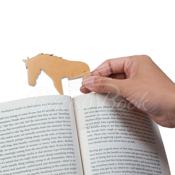 Закладка Woodland Bookmark Horse зображення 3