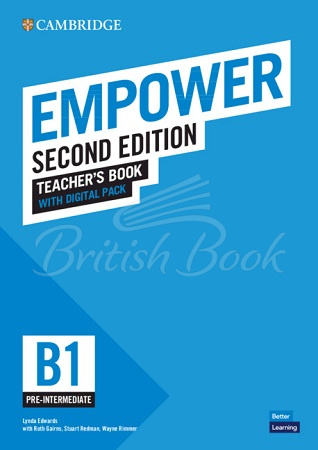Книга для вчителя Cambridge Empower Second Edition B1 Pre-Intermediate Teacher's Book with Digital Pack зображення