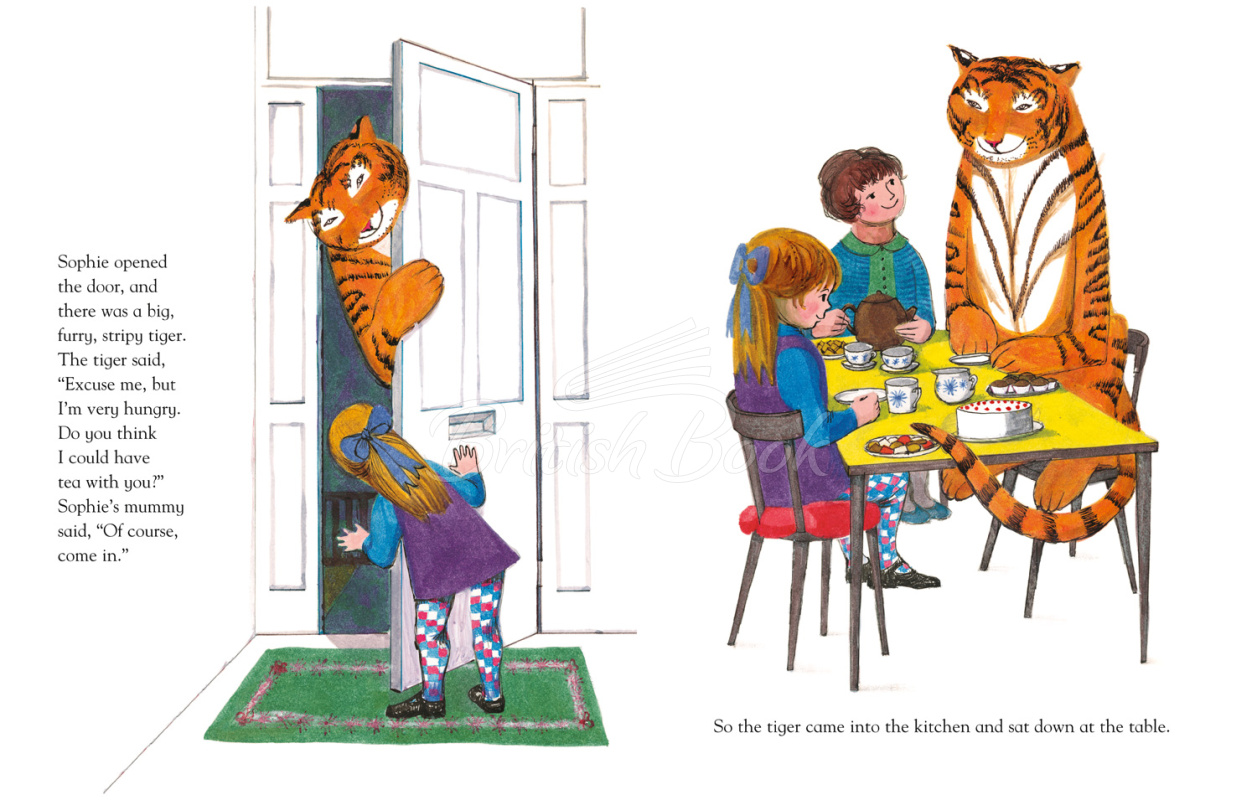 The Tiger Who Came To Tea Book "The Tiger Who Came To Tea" By Judith Kerr – Classic Children's Picture Book The Tiger Who Came To Tea By Judith Kerr. 9780007215997 E - Foto 2