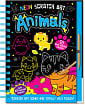 Neon Scratch Art: Animals