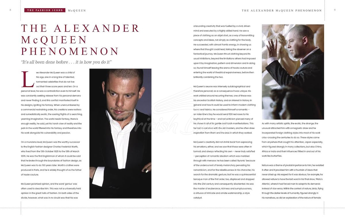 Книга The Fashion Icons: Alexander McQueen изображение 1