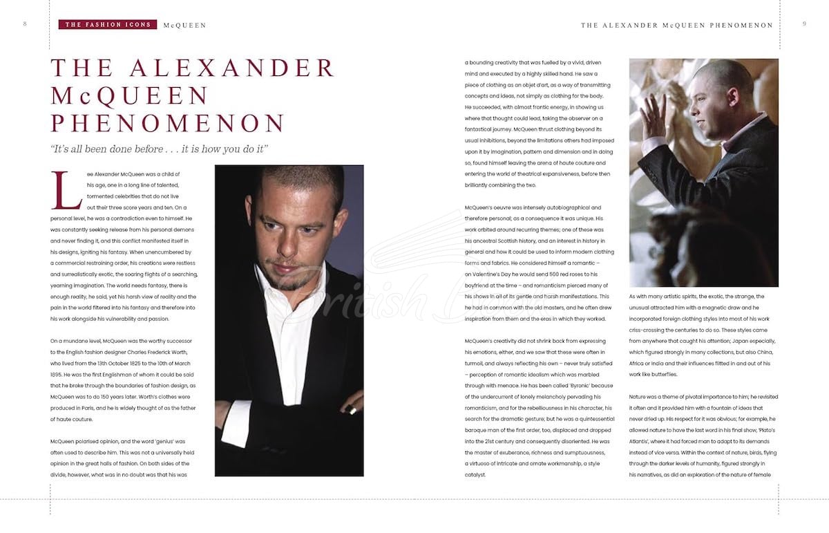 Книга The Fashion Icons: Alexander McQueen зображення 1