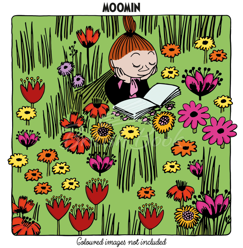 Книга Moomin Moments: A Cute and Cosy Colouring Book for All Ages зображення 3