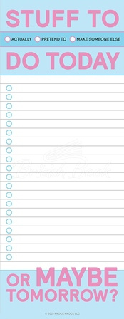 Папір для нотаток Stuff To Do Today Make-a-List Pads зображення